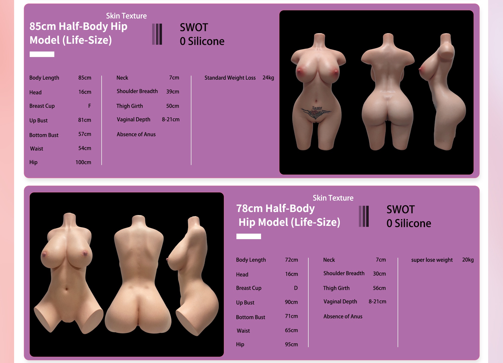 シリコンボディデータ